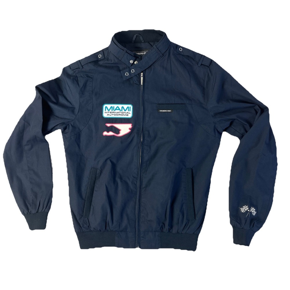 F1 Miami International Autodome Members Only Racing Jacket 21/40 Limited Mens S